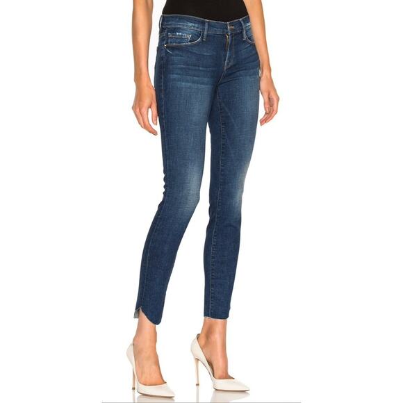 FRAME Denim Le Skinny De Jeanne Tulip Hem Ankle Jeans size 28 York - Picture 5 of 16